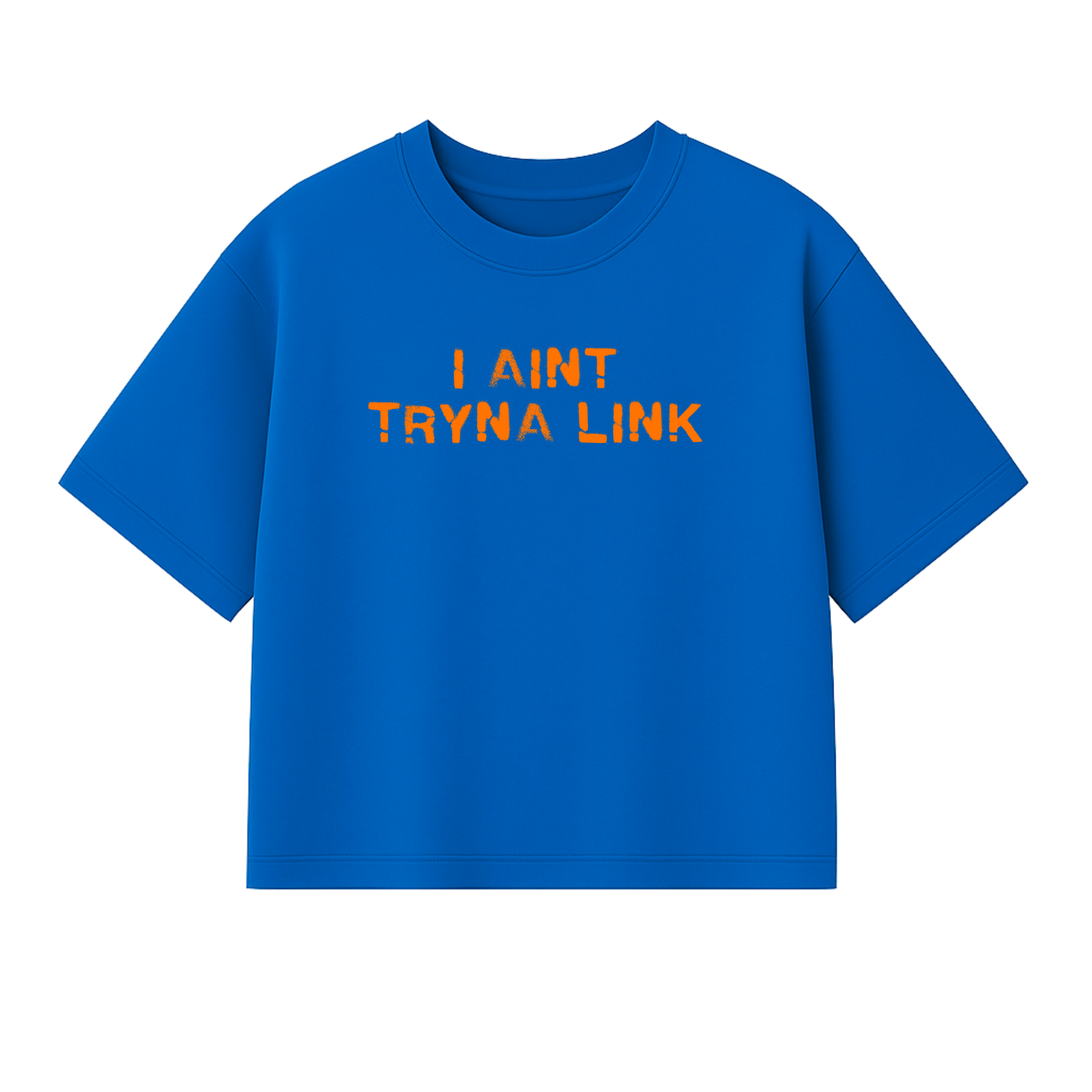 Aint Tryna Link Boxy Heavy Tee