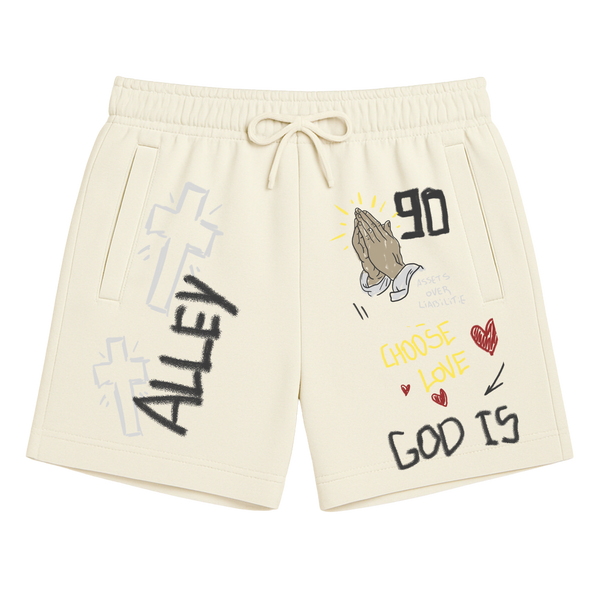 Assets Over Liabilities Ultra Heavy Shorts- Creme