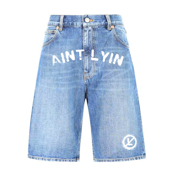 A/L Denim Long Shorts