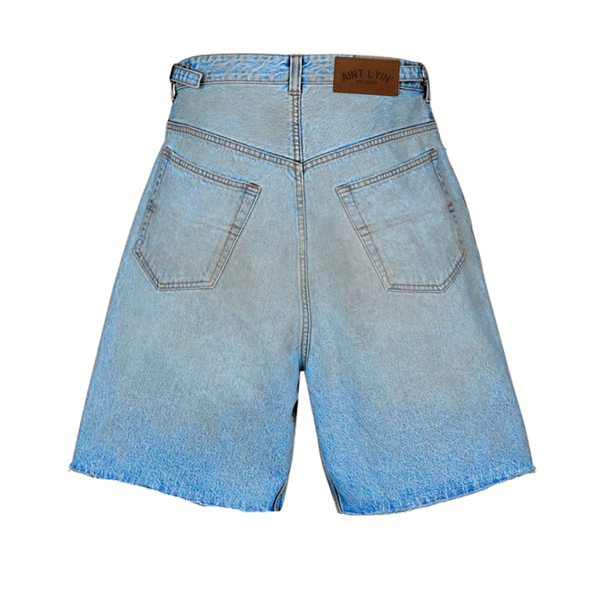 A/L Denim Long Shorts
